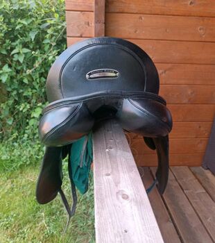 Hennig Dressursattel NZT, Hennig NZT, Stephanie , Lambskin Pad, Schwartbuck
