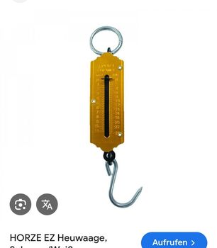 Heunetz Waage neuwertig