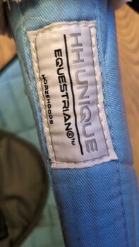 HH Unique light blue gp saddle pad size full HH