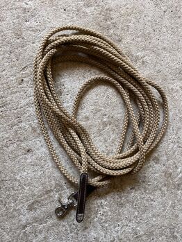 Hillbury Tauwerk Bodenarbeitsseil 7m, Hillbury  Tauwerk Trust Rope mit Karabiner havanna/hanf , Lucie, Longieren, Duggingen