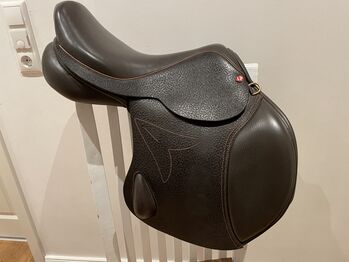 Hilton Springsattel braun, Hilton  Springsattel, Vanessa, Jumping Saddle, Aurich