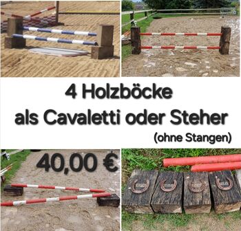 Hindernissteher + Cavaletti Blöcke