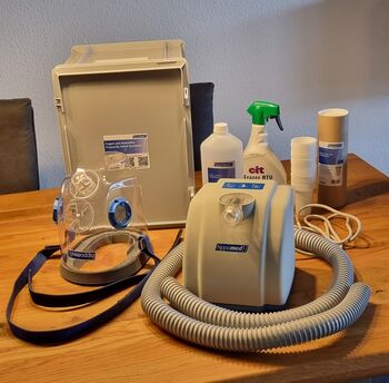 Hippomed Ultraschall-Inhalator Air One incl. Warmblutmaske TOP Hippomed Air One