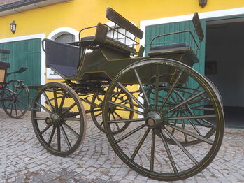 Historische Kutsche Jagdwagen, Selbstfahrer, Kutschenmanufaktur Weiser, Wien Ungarischer Jagdwagen, Selbstfahrer, Karl Jirak, Kutschen, Margarethen am Moos