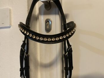 Trense HKM Anatomic Cystal mit Zügel - WB, HKM Atomic Crystal , Andrea , Bridles & Headstalls, Sundern