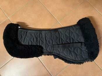 HKM Korrekturpad / Sattelkissen STYLE in schwarz / L WB HKM Style