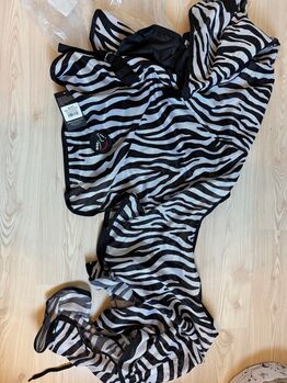 HKM Fliegen Ausreitdecke Zebra 115 cm Ride on Fly Rug NEU, HKM Ride on fly rug zebra, CPI, Derki dla konia, Greifenstein