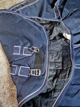 hkm highneck winterdecke 300g 135cm blau Hkm Winterdecke