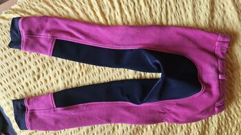 HKM Kinderreithose 122 Pink / navy HKM
