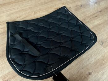 HKM Schabracke - Cassandra - neu - VS - schwarz grau Satteldecke HKM Cassandra