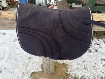 HKM Schabracke+Fliegenhaube/dunkelblau,glitzer/VS,Cob HKM