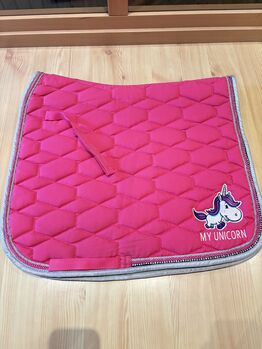 HKM Sports Schabracke Dressur Einhorn Pink, HKM , Franzi, Schabracken, Korbach 