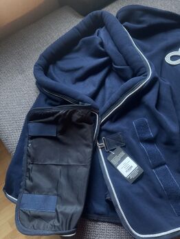 HKM Abschwitzdecke mit Kragen und Brustlatz, 155 cm HKM