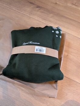 Hoodie Xmas Pony unisex L Royal horsemen Xmas hoodie