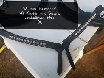 Stirnband, Westernstirnband mit Knoten , Jasmin, Browbands, Herxheim 