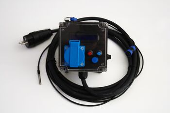 Heubedampfer Steuerung  – Stufenlos und flexibel, Steam Control  Temperatursteuerung Stepless, Nicole Beig (Steam Control), Hay & Straw, Weeze