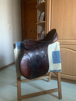 Springsattel Passier braun Pferdesattel Reitsattel, Passier U Sohn Hannover  Passier, Catherine Senne, Jumping Saddle, Chursdorf 