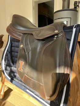 Springsattel Ikonic Elite 17,5, braun Ikonic Ikonic Elite