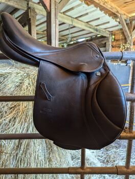 Springsattel Stübben Portos, Stübben PORTOS, Hasse, Jumping Saddle, Raguhn-Jeßnitz 