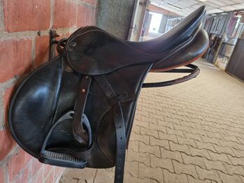 Springsattel Stübben Romanus, Stübben  Springsattel , Aïch Wagner , Jumping Saddle, Aachen 