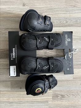 Springgamschen + Streichkappen Gr. L, Kentucky , Sophie Tröger, Tendon Boots, Rodewisch