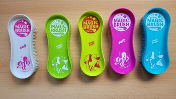 Pferdebürstenset Magic Brush Bürste Auswahl, Magic Brush Bürste, Una (Horse-design), Grooming Brushes & Equipment, Rot am See