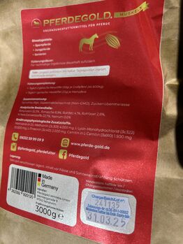 Pferdegold 3kg Muskel Neu ungeöffnet, Pferdegold, Hanna I., Horse Feed & Supplements, Saarlouis 