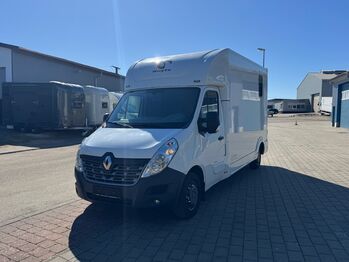 Pferdetransporter Nuyts Renault Master Nur 77.000KM Klima, Renault Master Nuyts Nuyts, Gerhard Strobel (Dickenherr Trucks und Trailers), Przyczepa konna, Baden-Württemberg - Unterschneidheim