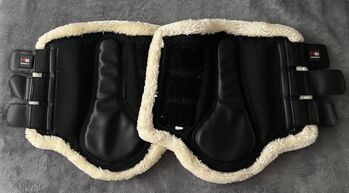 Horsenjoy Mesh Gamaschen mit Fell schwarz XL, Horsenjoy , Sell_It_All, Tendon Boots, Ahrweiler