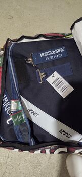 Horseware Amigo Bravo 12 Turnout Lite 0g 155cm navy Horseware Amigo 