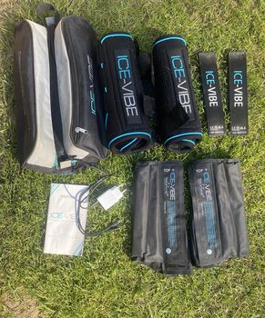 Horseware ICE VIBE Gamaschen inkl. Kühlpacks Full, Laura S., Tendon Boots, Solingen