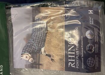Horseware Rhino Pony Plus Turnout Pferdedecke Regendecke 0g 100g Horseware Rhino Pony Plus Turnout