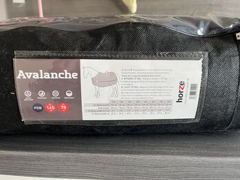 Horze Avalanche 145 Nieren/ ausreitdecke neu Horze Avalanche riding rug 