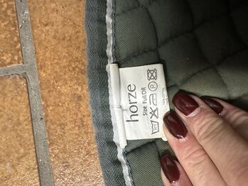Horze Schabracke mintgrün DL