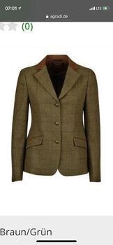 Jagd Hunter Turnier Jacket aus England 40 (L)Tweed grün braun, Dublin, Lisa K., Riding Jackets, Coats & Vests, Aalen