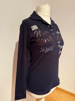 HV Polo Damen Shirt Blau mit Palletten in Gr. S HV Polo