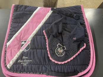 HV Polo Dressur Schabracke und Fliegenhaube, HV Polo, Lena Karle, Dressage Pads, Gundelsheim 