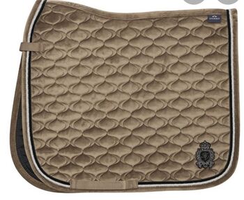 HV Polo Schabracke Dressur Noëlle WB Samt Neu! Dark Taupe, HV Polo Noëlle, Steffi , Dressage Pads, Hürth