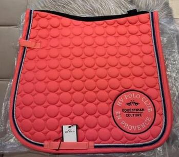 HV Polo Schabracke Leah Dressur in „bright coral“, HV POLO, T. Benz, Dressage Pads, Oberschwarzach