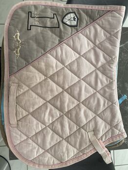 HV Polo Schabracke rosa grau, HV Polo, Caro, Dressage Pads, Hamburg 