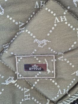 HV Polo Schabracke Dressur grün/gold HV Polo