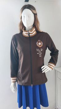 HV POLO Softshell Reitjacke XL braun wenig getragen HV Polo