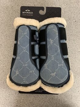 HV Polo Gamaschen Welmoed Dressur Light Denim - FULL (L), HV POLO HV Polo Gamaschen Welmoed Dressur Light Denim, Paula, Tendon Boots, Telfs