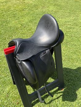 Icon Flight Custom Dressursattel | 17" | Pony Panel | Top Zustand | Custom Custom  Icon Fligth