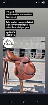 Ikonic "Evolution" Cross Springsattel/Geländesattel, Ikonic Evolution Cross, Malin, Siodła skokowe, Göttingen 