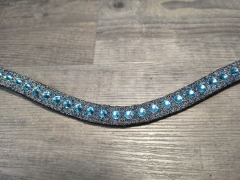 Imperial Riding Stirnriemen IRHSlim Blue Wasserblau neu, Imperial Riding, Ute Krämer, Stirnriemen, Zahna-Elster