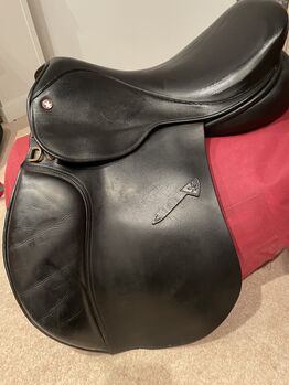 Jeffries 18” changeable gullet black gp saddle, Jeffries Falcon, Lynn kelly, Vielseitigkeitssattel (VS), Kilwinning 