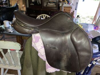 Jeffries Falcon Hawk Event M 18” Brown, Morwenna Barnicoat, All Purpose Saddle, Holsworthy 