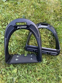 Jin Stirrups Evol schwarz, Jin stirrups Evol, Charlene Arft, Saddle Accessories, 21769 Armstorf