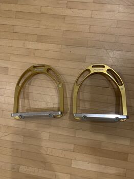 Jin Stirrup Steigbügel Gold, Jin Stirrups Bicolor, Lisa Imkamp , Saddle Accessories, Kaarst